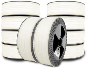 10 spools welding rod PP-flex Natural 4 mm